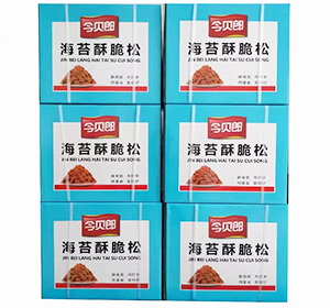 海苔酥脆松产品包装箱